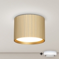 Brilagi - LED RGB+CCT Stmívatelné bodové svítidlo STRIPY 1xGX53/14W/230V 2700-6500K Wi-Fi Tuya zlatá