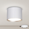 BRILAGI - LED RGB+CCT Stmívatelné bodové svítidlo STRIPY 1xGX53/14W/230V 60x82 mm 2700-6500K Wi-Fi Tuya stříbrná