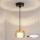 Brilagi - LED RGB+CCT Stmívatelný lustr na lanku AURA LUX 1xGX53/14W/230V 2700-6500K Wi-Fi Tuya černá/zlatá