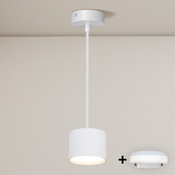 Brilagi - LED RGB+CCT Stmívatelný lustr na lanku STRIPY 1xGX53/14W/230V 2700-6500K Wi-Fi Tuya bílá