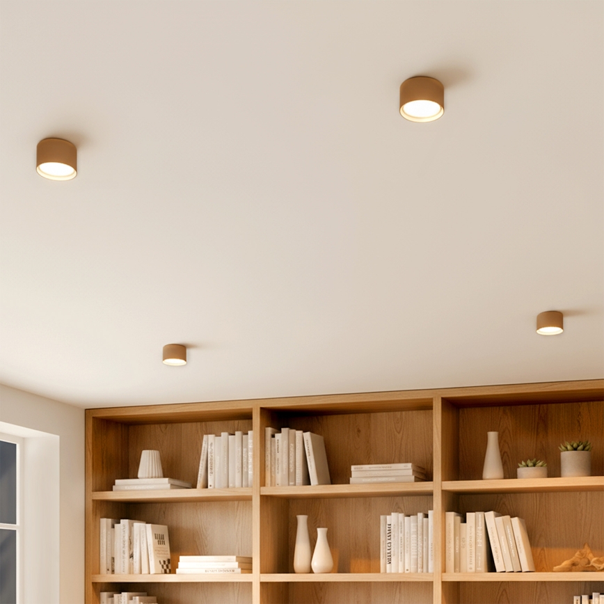BRILAGI - LED RGB+CCT Stmívatelné bodové svítidlo SMOOTH 1xGX53/14W/230V 60x82 mm 2700-6500K Wi-Fi Tuya béžová
