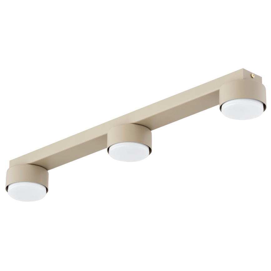 Brilagi - LED RGB+CCT Stmívatelné bodové svítidlo MONO 3xGX53/14W/230V 2700-6500K Wi-Fi Tuya béžová