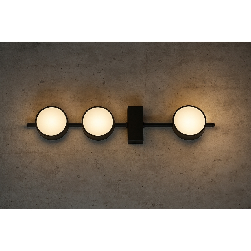 BRILAGI - LED RGB+CCT Stmívatelné bodové svítidlo MONO 3xGX53/14W/230V 2700-6500K Wi-Fi Tuya černá