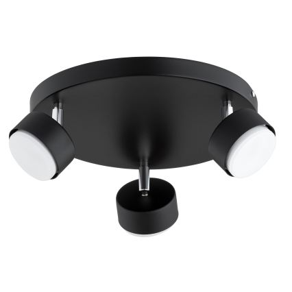 BRILAGI - LED RBG+CCT Stmívatelné bodové svítidlo MONO 3xGX53/14W/230V 2700-6500K Wi-Fi Tuya černá
