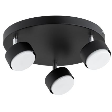 BRILAGI - LED RBG+CCT Stmívatelné bodové svítidlo MONO 3xGX53/14W/230V 2700-6500K Wi-Fi Tuya černá