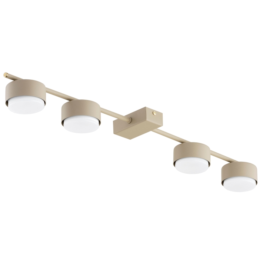 BRILAGI - LED RGB+CCT Stmívatelné bodové svítidlo MONO 4xGX53/14W/230V 2700-6500K Wi-Fi Tuya béžová