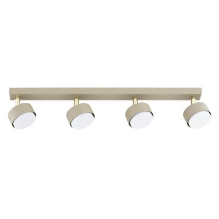 Brilagi - LED RGB+CCT Stmívatelné bodové svítidlo MONO 4xGX53/14W/230V 2700-6500K Wi-Fi Tuya béžová