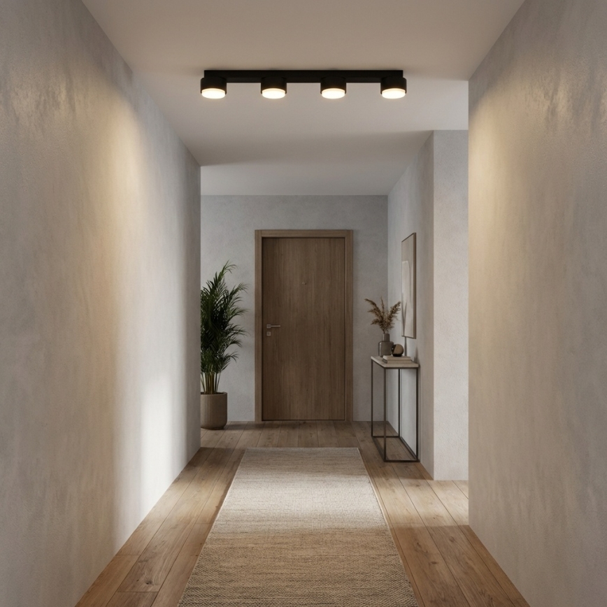 Brilagi - LED RGB+CCT Stmívatelné bodové svítidlo MONO 4xGX53/14W/230V 2700-6500K Wi-Fi Tuya černá