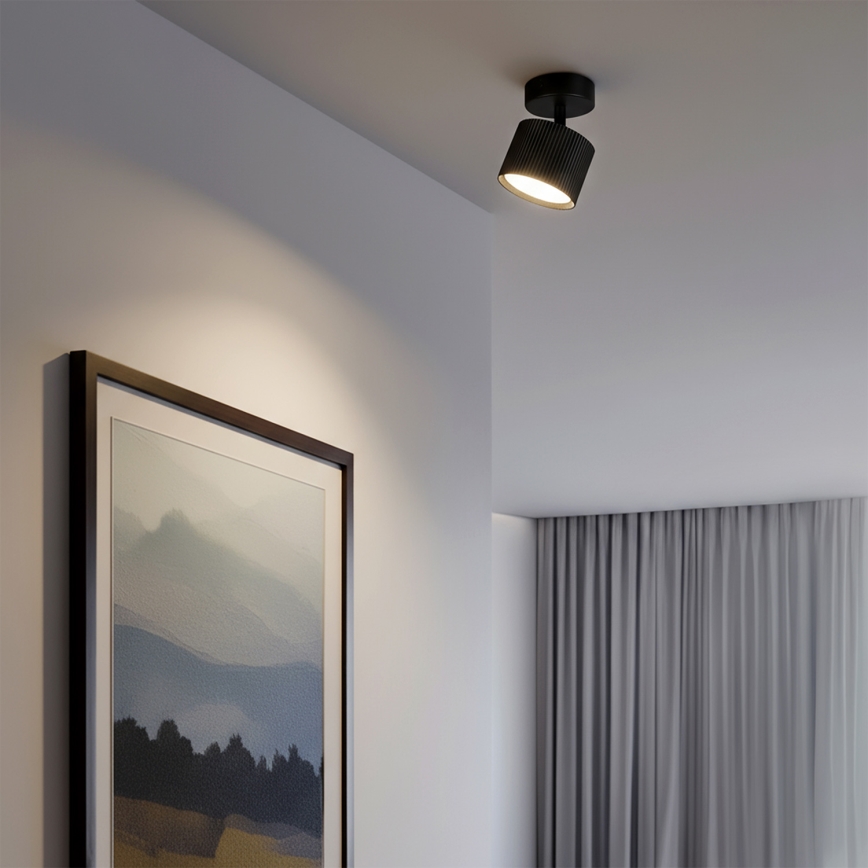 Brilagi - LED RGB+CCT Stmívatelné bodové svítidlo STRIPY 1xGX53/14W/230V 2700-6500K Wi-Fi Tuya černá