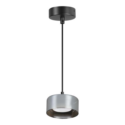 Brilagi - LED RGB+CCT Stmívatelný lustr na lanku AURA LUX 1xGX53/14W/230V 2700-6500K Wi-Fi Tuya černá/kouřová