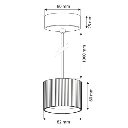 Brilagi - LED RGB+CCT Stmívatelný lustr na lanku STRIPY 1xGX53/14W/230V 2700-6500K Wi-Fi Tuya černá