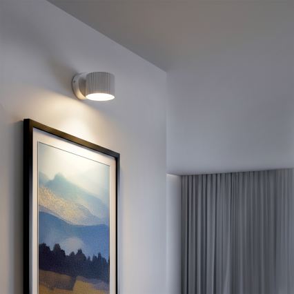 Brilagi - LED RGB+CCT Stmívatelné nástěnné bodové svítidlo STRIPY 1xGX53/14W/230V 2700-6500K Wi-Fi Tuya bílá