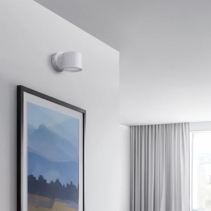 Brilagi - LED RGB+CCT Stmívatelné nástěnné bodové svítidlo STRIPY 1xGX53/14W/230V 2700-6500K Wi-Fi Tuya bílá