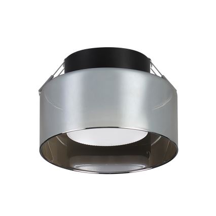 Brilagi - LED RGB+CCT Stmívatelné podhledové svítidlo AURA LUX 1xGX53/14W/230V 2700-6500K Wi-Fi Tuya černá/kouřová