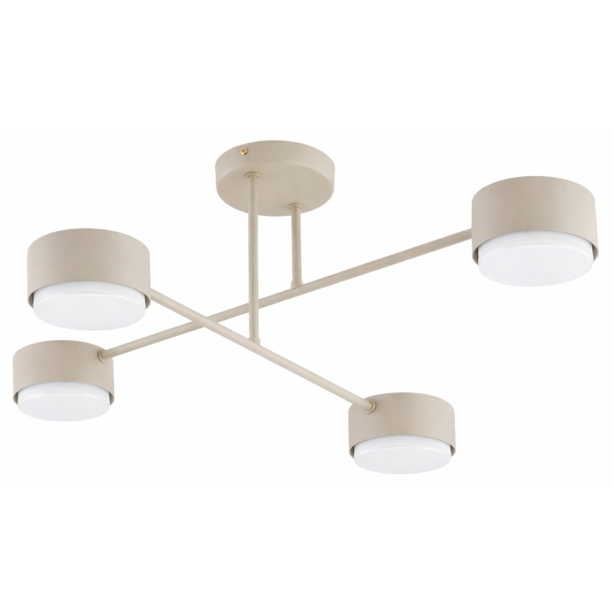 Brilagi - LED RGB+CCT Stmívatelný přisazený lustr MONO 4xGX53/14W/230V 2700-6500K Wi-Fi Tuya černá