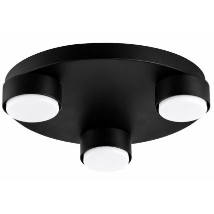 Brilagi - LED RGB+CCT Stmívatelné stropní svítidlo MONO 3xGX53/14W/230V 2700-6500K Wi-Fi Tuya pr. 30 cm černá