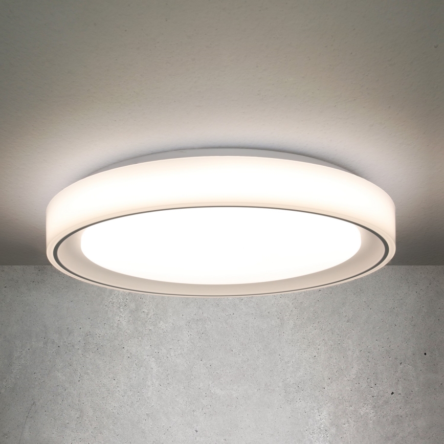 Brilagi - LED RGB Stmívatelné stropní svítidlo FLOCO LED/30W/230V 3000-6500K Wi-Fi Tuya + LED/6W + dálkové ovládání