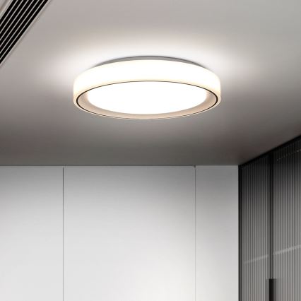 Brilagi - LED RGB Stmívatelné stropní svítidlo FLOCO LED/30W/230V 3000-6500K Wi-Fi Tuya + LED/6W + dálkové ovládání