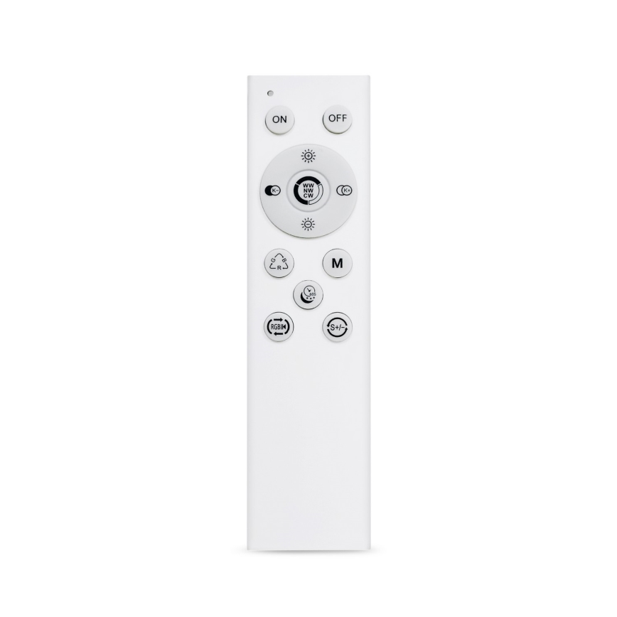 Brilagi - LED RGB Stmívatelné stropní svítidlo FLOCO LED/30W/230V 3000-6500K Wi-Fi Tuya + LED/6W + dálkové ovládání