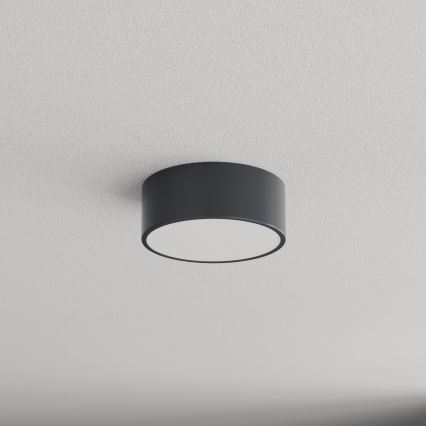 BRILAGI - LED RGBW Stmívatelné koupelnové stropní svítidlo CLARE 1xE27/12W/230V pr. 20 cm antracit IP54