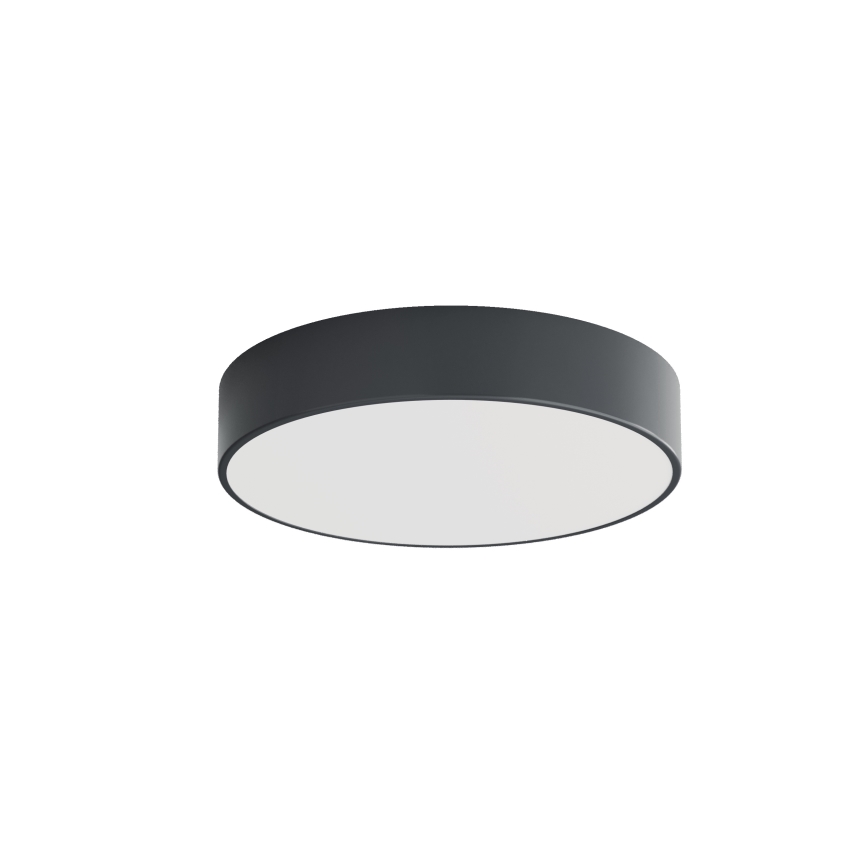 Brilagi - LED RGBW Stmívatelné koupelnové stropní svítidlo CLARE 3xE27/12W/230V pr. 40 cm antracit IP54