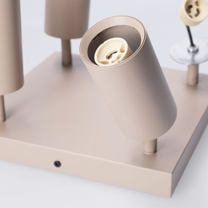 Brilagi - LED RGBW Stmívatelné bodové svítidlo SELE SQUARE 4xGU10/6,5W/230V 2700-6500K béžová