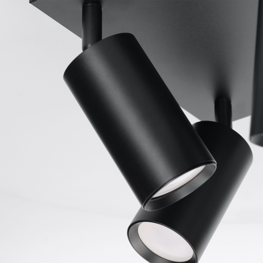 Brilagi - LED RGBW Stmívatelné bodové svítidlo SELE SQUARE 4xGU10/6,5W/230V 2700-6500K černá