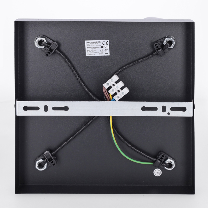 Brilagi - LED RGBW Stmívatelné bodové svítidlo SELE SQUARE 4xGU10/6,5W/230V 2700-6500K černá