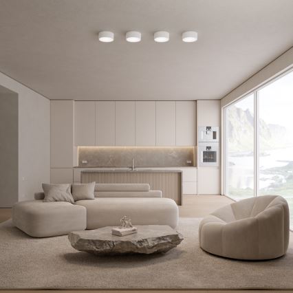 BRILAGI - LED RGBW Stmívatelné koupelnové stropní svítidlo CLARE 1xE27/12W/230V 2700-6500K pr. 20 cm IP54 bílá