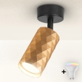 Brilagi - LED RGBW Stmív. bodové svít. SELE DIAMANT 1xGU10/4,8W/230V zlatá + dálkové ovládání