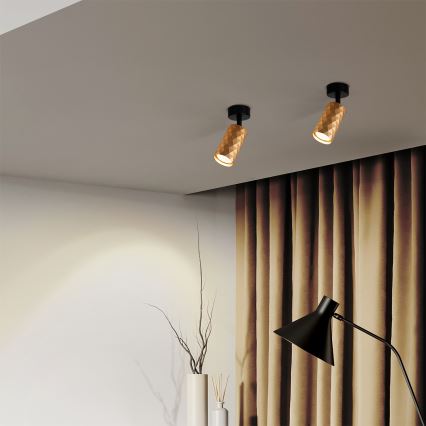 Brilagi - LED RGBW Stmív. bodové svít. SELE DIAMANT 1xGU10/4,8W/230V zlatá + dálkové ovládání