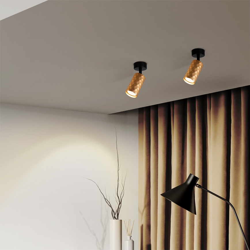 Brilagi - LED RGBW Stmív. bodové svít. SELE DIAMANT 1xGU10/4,8W/230V zlatá + dálkové ovládání