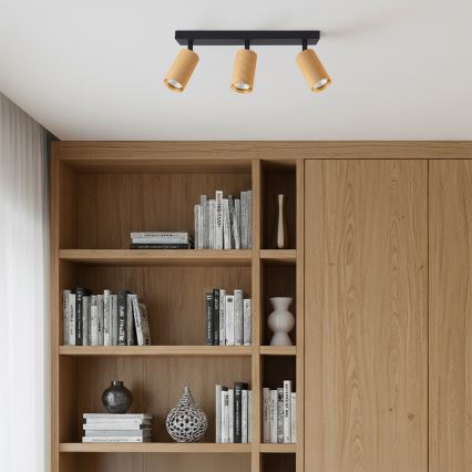 Brilagi - LED RGBW Stmívatelné bodové svítidlo SELE MODERN 3xGU10/4,8W/230V 3000K zlatá + dálkové ovládání