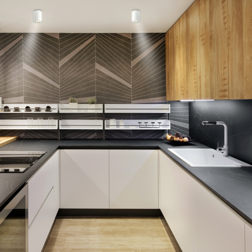 Brilagi - LED RGBW Stmívatelné bodové svítidlo MIA 1xGU10/30W/230V 3000K Wi-Fi 100x80 mm bílá