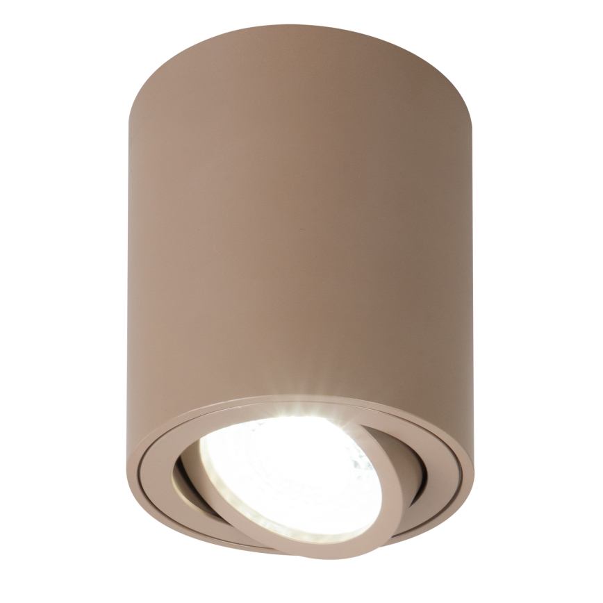 Brilagi - LED RGBW Stmívatelné bodové svítidlo MIA 1xGU10/4,8W/230V 3000K 100x80 mm béžová + dálkové ovládání