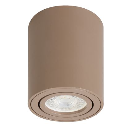 Brilagi - LED RGBW Stmívatelné bodové svítidlo MIA 1xGU10/4,8W/230V 3000K 100x80 mm béžová + dálkové ovládání