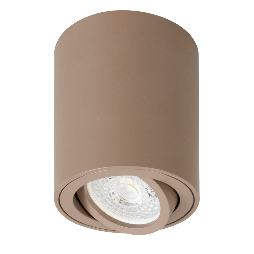 Brilagi - LED RGBW Stmívatelné bodové svítidlo MIA 1xGU10/4,8W/230V 3000K 100x80 mm béžová + dálkové ovládání