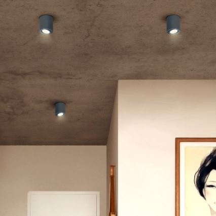 Brilagi - LED RGBW Stmívatelné bodové svítidlo MIA 1xGU10/4,8W/230V 3000K 84x80 mm antracit + dálkové ovládání