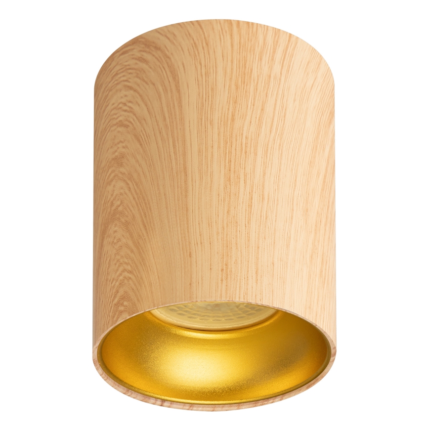 Brilagi - LED RGBW Stmívatelné bodové svítidlo TRINE 1xGU10/30W/230V 2700-6500K Wi-Fi dekor dubu