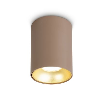 Brilagi - LED RGBW Stmívatelné bodové svítidlo TRINE 1xGU10/4,8W/230V 3000K béžová/zlatá + dálkové ovládání