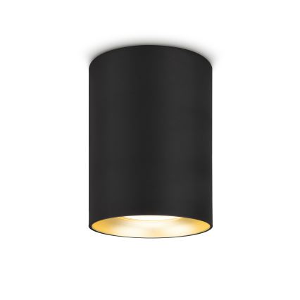 Brilagi - LED RGBW Stmívatelné bodové svítidlo TRINE 1xGU10/4,8W/230V 3000K černá/zlatá + dálkové ovládání
