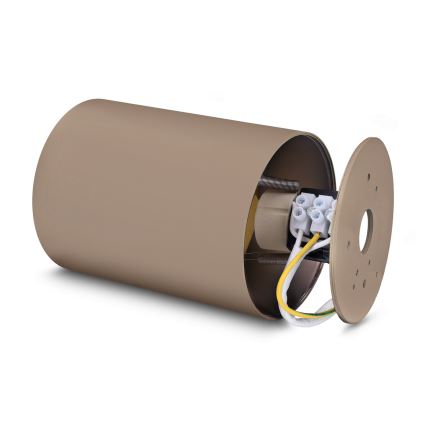 Brilagi - LED RGBW Stmívatelné bodové svítidlo TRINE 1xGU10/6W/230V 3000K béžová/zlatá + dálkové ovládání