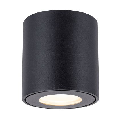Brilagi - LED RGBW Stmívatelné koupelnové svítidlo MIA 1xGU10/4,8W/230V 3000K 84x80 mm černá IP54 + dálkové ovládání