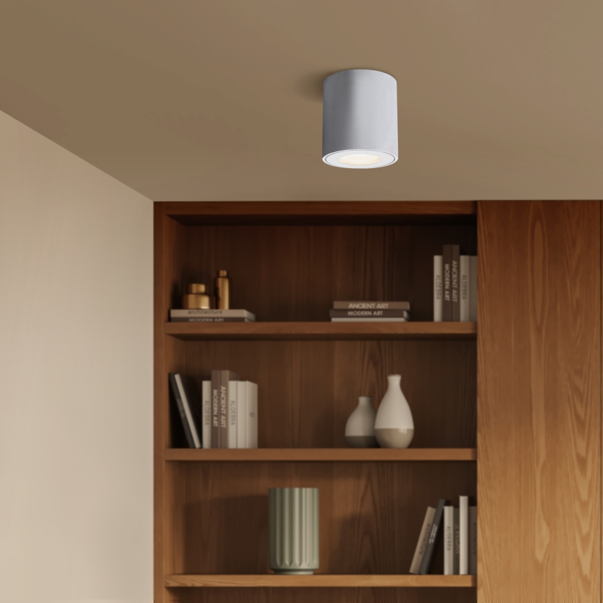 Brilagi - LED RGBW Stmívatelné koupel.svítidlo MIA 1xGU10/4,8W/230V 3000K 84x80 mm bílá IP54 + dálkové ovládání