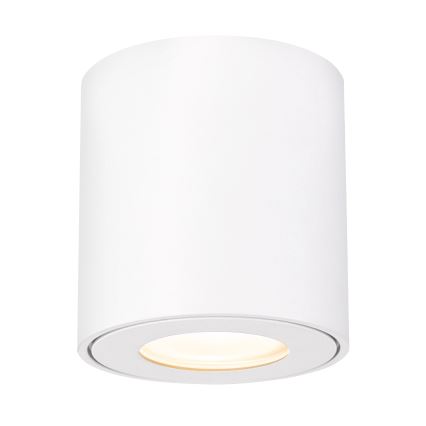Brilagi - LED RGBW Stmívatelné koupel.svítidlo MIA 1xGU10/4,8W/230V 3000K 84x80 mm bílá IP54 + dálkové ovládání