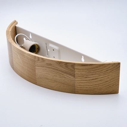 BRILAGI - LED RGBW Stmívatelné nástěnné svítidlo CARVALHO 1xE27/12W/230V 2700-6500K dub