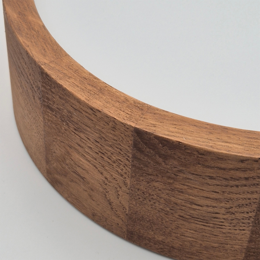 Brilagi - LED RGBW Stmívatelné stropní svítidlo CARVALHO 1xE27/15W/230V 2700-6500K Wi-Fi dub pr. 27,5 cm