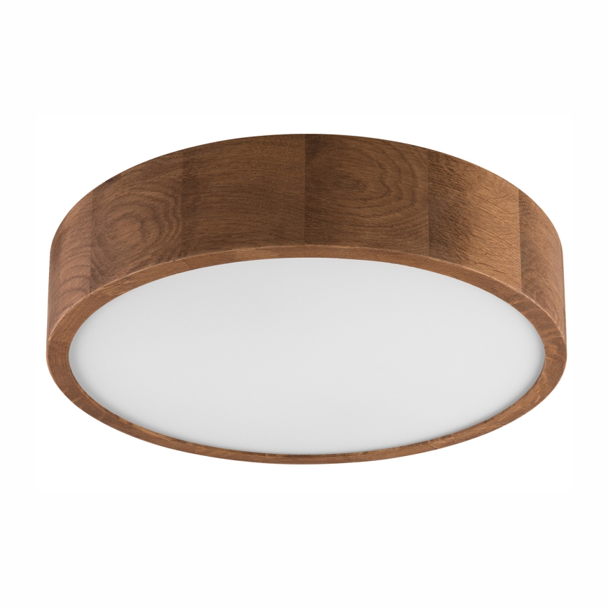 BRILAGI - LED RGBW Stmívatelné stropní svítidlo CARVALHO 2xE27/12W/230V 2700-6500K dub pr. 37,5 cm