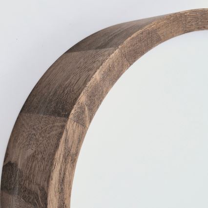 Brilagi - LED RGBW Stmívatelné stropní svítidlo CARVALHO SLIM 1xE27/15W/230V 2700-6500K Wi-Fi dub pr. 27 cm