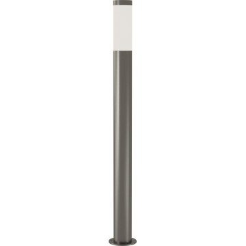 Brilagi - LED RGBW Stmívatelná venkovní lampa ELIA 1xE27/6,5W/230V 2700-6500K IP44 Wi-Fi 100 cm matný chrom